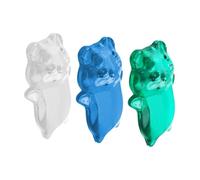 Gadpiparty 3PCS Silicone Wrist Rest Mouse Pad Ergonomic Soft Gel Cushion for Comfortable Wrist Support Reduces Strain for Office Laptop Computer Use Includes Blue Green Transparent Pads