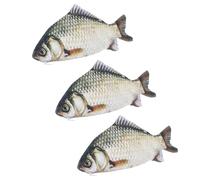 Gadpiparty 3pcs Simulated Fish Pencil Case Fish-Shaped Bag for Stationery Funny Pen Holder Cute Cartoon Pencil Case Creative Bag Fish Pen Pouch Animal for School Office Use