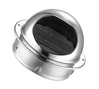 Gadpiparty 3pcs Stainless Steel Exhaust Vent Cover Thick Cooker Hood Outlet for Kitchen and Bathroom Easy to Install Polished Design