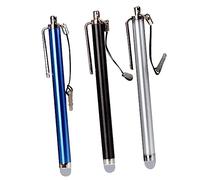 Gadpiparty 3pcs Stylus Pen Conductive Cloth for Tablets and Laptops Compatible All Capacitive Devices Black Silver