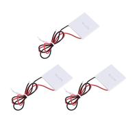 Gadpiparty 3pcs Tec1-12706 Semiconductor Cooling Plate with Compact Structure and High Power, White Air Conditioner Cooling Device for Efficient Home and Office Use