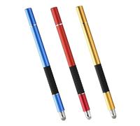 Gadpiparty 3pcs Touch Drawing Pen Stylus for Tablet Capacitive Screen Pen Conductive Cloth Tip Suction Head Precision Fine Tip for Mobile Phones and Tablets