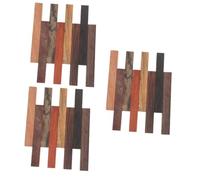 Gadpiparty 3sets Exotic Wood Blanks for Woodturning DIY Craft Pen Making Kit Unique Patterns for Creative Projects for Woodworking Enthusiasts and 8pcs*3