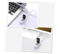 Gadpiparty 3usb Multi-port Hub Extension Transfer USB Hub Fast Charging USB High-speed Data Transmission Mini Compact White Plastic 3a Charger for Desktop Applications and Notebook