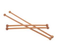 Gadpiparty 4 Pack Natural Wooden Tapestry Hanging Rods - Sturdy Wall Dowels for Banners, Macrame, Flags & DIY Decor (60cm/24in)