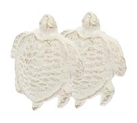 Gadpiparty 4 pcs Delicate Cast Iron Ocean Theme Wardrobe Handle White Turtle Drawer Pull Knobs for Cabinet Closet Door Kitchen Furniture Antique Color Easy Install Smooth Surface Stylish Home