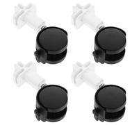 Gadpiparty 4 Pcs Pet Cage Casters Wheels Replacement Trolley Cart Wheels for Cat Crate with Easy Assembly and Convenient Mobility Versatile Accessories for Pet Cage Maintenance