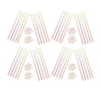 Gadpiparty 400pcs Star Paper Origami Strips in Assorted Colours Easy to Fold Glitter Origami Paper Stars for Photo Backgrounds and Outdoor Decorations