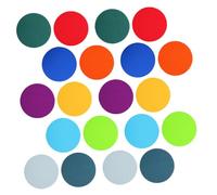 Gadpiparty 40pcs Circle Floor Dots Carpet Markers for Classroom Seating Spots for Preschool Kindergarten Elementary Group Activities Teacher Supplies for Organizing Play and Learning