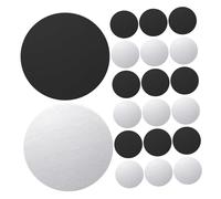 Gadpiparty 40pcs Metal Phone Mount Plates Adhesive Sticker Discs for Car Magnetic Holder Stable Design Cell Phone Magnet Cradle Replacement Kit