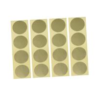 Gadpiparty 40pcs Round Sealing Sticker Jagged Lace Self-Adhesive Label Paste for DIY Scrapbooking Packing Decoration Fragile Box Marking