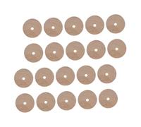 Gadpiparty 40pcs Wooden Craft Wheels Unfinished Natural Wood DIY Car Tires for Model Building Smooth Finish for Crafts Science Experiments and Decorative Projects