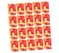 Gadpiparty 48pcs Year Horse Red Envelopes Vietnamese Lucky Money Packets with Zodiac Design Smooth Paper for Lunar Year Favor Exchange and Spring Festival Celebration