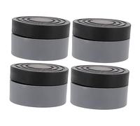 Gadpiparty 4pcs 6cm Heightening Anti-slip Anti-vibration Washer Feet Pads Washing Machine Floor Protector Fridge Raising Cushion for Dryer Refrigerator