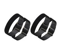 Gadpiparty 4pcs Anti-slip Shirt Sleeve Holders Garters for Adults, Lightweight Nylon Elastic Sleeve Garters, Easy to Use Non-slip Armbands for Work Or Casual Wear
