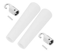 Gadpiparty 4pcs Blind Wand Replacement Parts with Metal Hooks and Ergonomic Handles Window Opener Accessories Kit for Vertical Blinds Easy Install Curtain Stick Repair