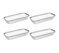 Gadpiparty 4pcs Dishwasher Storage Basket for Cutlery Multi-use Kitchen Organizer for Forks Spoons and Chopsticks Design for Baking and Washing Fruits