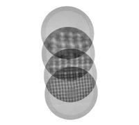 Gadpiparty 4pcs Dual-sided Dustproof Fan Mesh Covers for Slim Gaming Console, Protective Dust Filter Nets for Digital Disc Edition, Nylon Fine Mesh for Cooling Fans