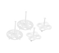 Gadpiparty 4pcs Egg Rack for Refrigerator Steamer Rack Egg Holder Design for Kitchen Cooker Holder