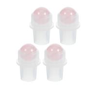 Gadpiparty 4pcs Essential Oil Roller Ball Inserts for 10ml Essential Oil Bottles, 16mm Neck, Portable Reusable Replacement for Diffusers
