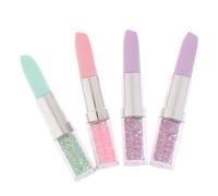Gadpiparty 4pcs Lipstick Shape Diamond Paint Pens Rhinestone Drill Tools for DIY Cross Stitch Embroidery Craft Comfortable Creative Design Suitable for Beginners and Professionals