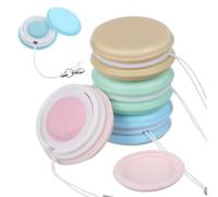 Gadpiparty 4pcs Macaron Phone Screen Cleaner with Dual-sided Microfiber and Cloth for Stubborn Marks and Dust Reusable Smartphone and Tablet Wiper Tool with Lanyard Suitable for Random Color