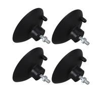 Gadpiparty 4pcs Non Slip Suction Cup Feet with M6 Screw Mount for Kitchen Equipment, Pvc Material, Hexagon Nut Design, Protects and Extends Equipment Life, for Food Service and Tiles