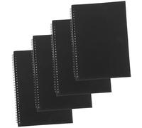 Gadpiparty 4pcs Office Notebook with Double Binding Each Sturdy and Flexible Notebooks for Note Taking Supplies Large Writing Space Fountain Pen Friendly for College Students and Business Use