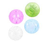 Gadpiparty 4pcs Pet Hamster Running Ball Mini Hamster Exercise Ball Sport Wheel for Small Animals Interactive Activity Toy for Indoor Outdoor Use