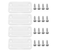 Gadpiparty 4pcs Plastic Cooler Hinges Replacement for with Screws Freezer Door Hinge Kit for Commercial Refrigerators Easy Installation Insulation Support Exact Model Fit