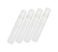 Gadpiparty 4pcs Refillable Empty Marker Pens Flat Head Durable Paint Pen Tubes for Oil Water Ink Art DIY Ink Filling Rock Painting Graffiti School Supplies