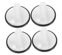 Gadpiparty 4pcs Replacement Washing Machine Knob Plastic Washer Control Timer Knob Easy Installation White for Household Use