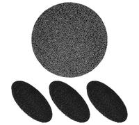 Gadpiparty 4pcs Round Activated Carbon Filter Pads for Kitchen Compost Bin Fiber Filter Cotton Replacement for Composting and Cat Litter Box Easy to Maintain Compost Bin Accessories