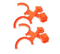 Gadpiparty 4Pcs Rv Sewer Hose Wrench Lightweight and Durable Tool for Connecting and Disconnecting Sewer Hoses Easy Operation Compact Design Orange