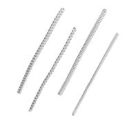 Gadpiparty 4pcs Silicone Ring Adjustors Transparent Invisible Resizers for Women with Thick and Thin Round Flat Lines Comfortable Soft Skin Friendly