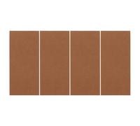 Gadpiparty 4Pcs Storyboard Notebook Set - Mini Blank Comic Drawing Pad with 39 Lay-Flat Pages, Kraft Cover Sketchbook for Film Directors, Animators, Manga Artists, and Students