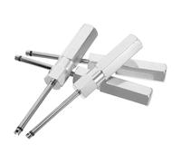 Gadpiparty 4pcs Tire Valve Core Installer Tool with Magnetic Head, Portable Aluminium Alloy Valve Stem Core Removal Wrenches for Travel and Outdoor Repairs