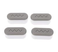 Gadpiparty 4pcs Toilet Seat Bumper Pads Cushioning Silicone Gaskets for Toilet Lid Noise Reduction and Gap Filling Durable Replacement Buffers