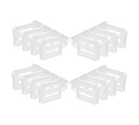 Gadpiparty 4sets Adjustable Fridge Side Door Partition Plastic Drawer Dividers Fridge Tray Organizers Space Partition for Freezer Refrigerator Space
