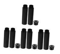 Gadpiparty 4sets Sturdy Microphone Boom Arm Stand Extension Tube Adapter Nut for Desk Stands