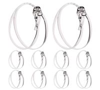 Gadpiparty 5 Pairs Long Shoelaces for High Heels and Boots Adjustable Tpu Anti Loose Detachable Shoe Straps Sleek Modern Design for Secure Fit