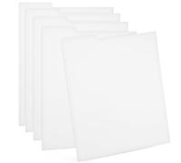 Gadpiparty 5 Pcs Vinyl Record Dividers with Write-on Tabs, Plastic Pp Material, Lightweight and Easy Organisation for Files and Notebooks, for Record Stores and Classrooms
