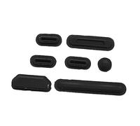 Gadpiparty 5 Sets Laptop Port Plug Silicone Cover Dust Plug Compatible Computer Pro 14/16 Inch