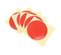 Gadpiparty 5 Sheets Adhesive Pressure Gauge Stickers with Vibrant Color Coding for Enhanced Visibility and Long-Term Adhesion Self-Adhesive Labels for Equipment Safety and Indication