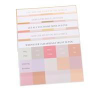 Gadpiparty 5 Sheets Bible Index Tabs Set of Decorative Colored Stickers for Bible Study Easy Reference Design for DIY Projects and Efficient Organization