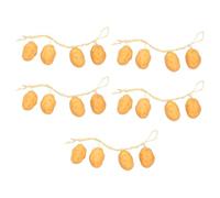 Gadpiparty 5 Strings Artificial Vegetable Pendant Farmhouse Decor Model