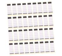 Gadpiparty 50 Pcs Self Adhesive Folder Spine Labels Stickers for Office School Library Filing and Document Organization Easy to Write and Replace