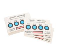 Gadpiparty 50pcs 4 Spot Blue Humidity Indicator Cards for Moisture Sensitive Electronic Components and Valuable Items, Absorbent Paper Material, Instant Humidity Monitor for Storage