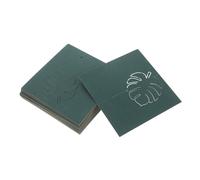Gadpiparty 50pcs Dark Green Leaf Shaped Banquet Place Cards for Weddings and Parties Table Name Tags for Formal Events Lightweight and Portable Seating Cards for Holiday Feasts and Business