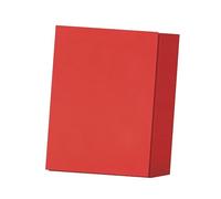Gadpiparty 50Pcs Double Sided Thickened Paperboard for DIY Crafts Red Cardboard for Handicraft Projects Kindergarten Art Home Decorating Party Supplies